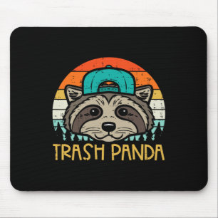 Tapis De Souris Raccoon Face Trash Panda Cool Street Cat Boys Enfa