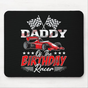 Tapis De Souris Race Car Papa De La Famille De Racer Anniversaire