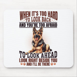 Tapis De Souris Race de chien berger allemand Quand c'est trop dur