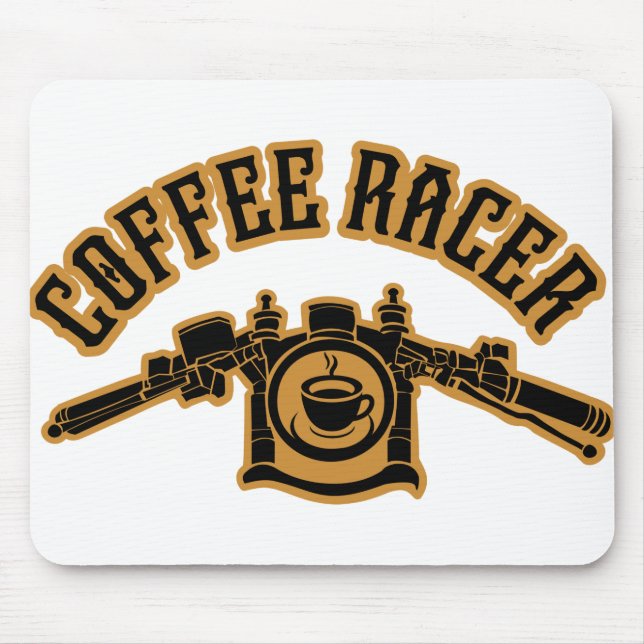TAPIS DE SOURIS RACER DU CAFÉ (Devant)