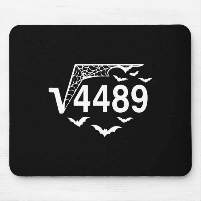 Tapis De Souris Racine Carrée 67 Mème 6 7 4489 Argot Prof De Maths (Devant)