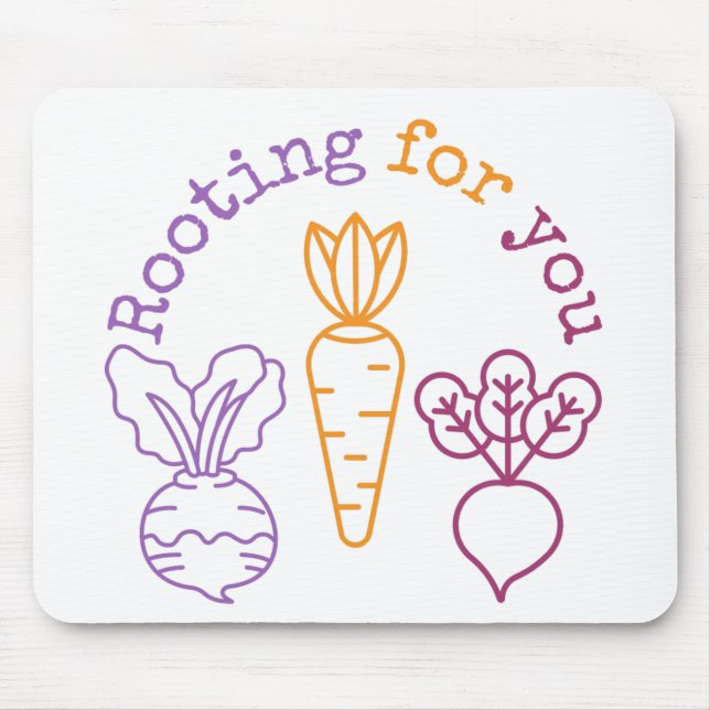 Tapis De Souris Racine-toi  (Devant)