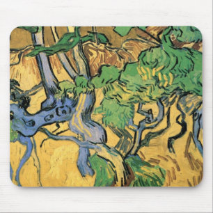 Tapis De Souris Racines et troncs d'arbres par Vincent van Gogh