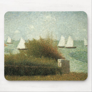 Tapis De Souris Rade de Grandcamp de Georges Seurat, Art ancien