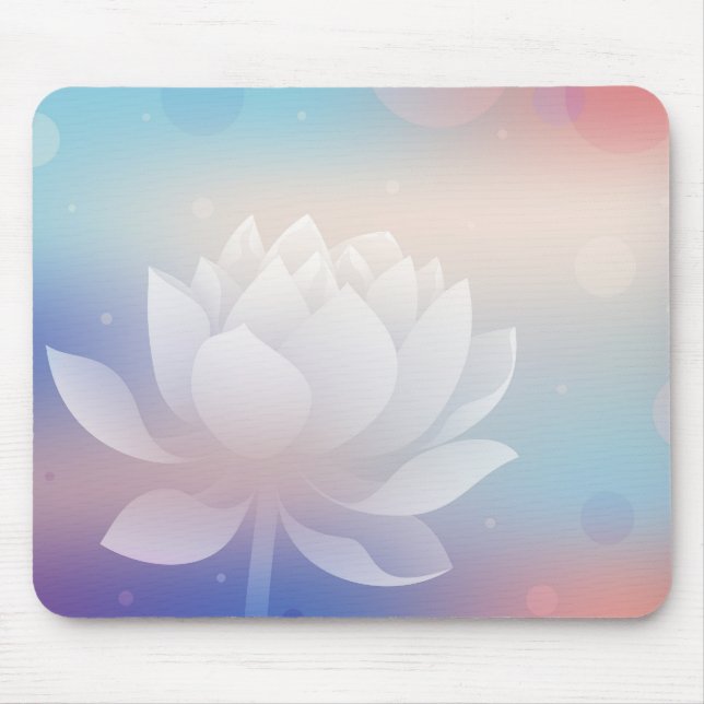 Tapis De Souris Radiant Lotus Mouse Pad (Devant)