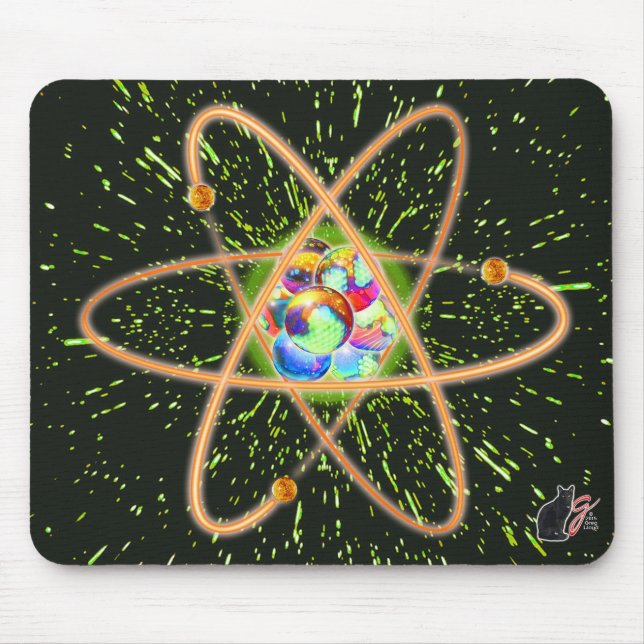 Tapis De Souris Radical Atomique Souris (Devant)