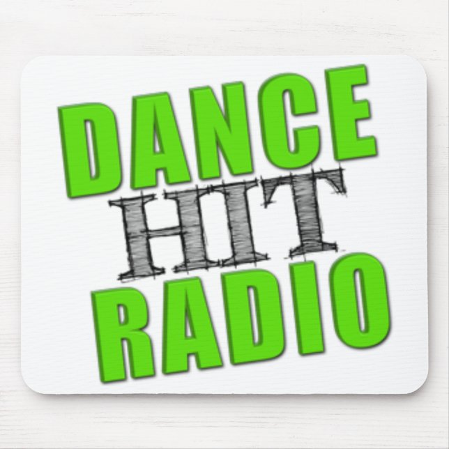 Tapis De Souris Radio Mousepad de COUP de danse (Devant)