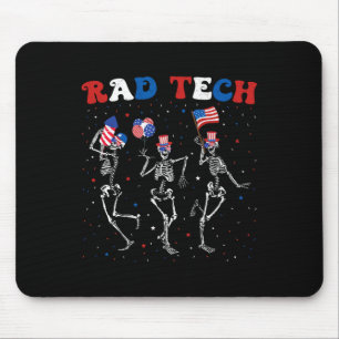 Tapis De Souris Radiologie 4 juillet Technicien en radiologie Tech