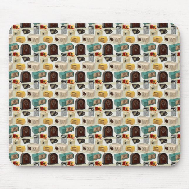 Tapis De Souris Radios vintages (Devant)