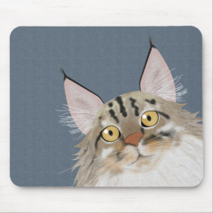 Tapis De Souris Ragondin Mousepad du Maine