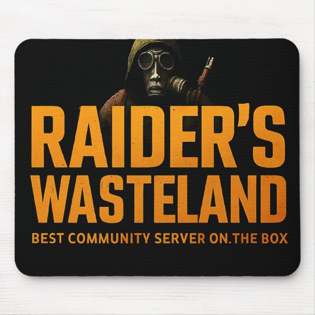 Tapis de souris Raider's Wasteland (Devant)