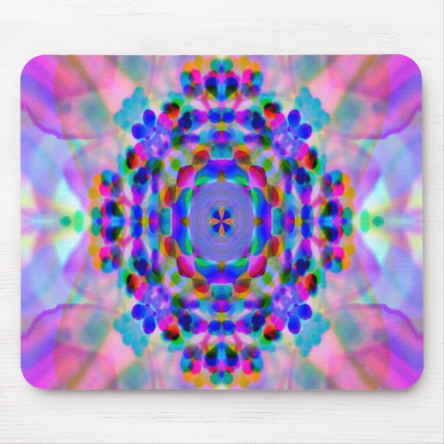 Tapis De Souris Rainbow Mandala.... (Devant)