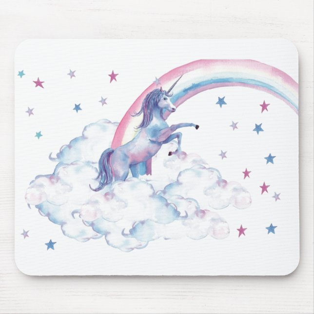 Tapis De Souris Rainbow Unicorn (Devant)
