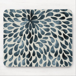 Tapis De Souris Raindrop Motifs fractals dans la nature Rain Art P