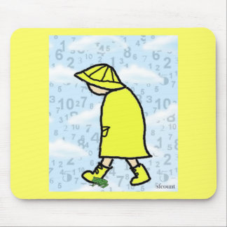 Tapis De Souris Rainy Day Boy Mousepad