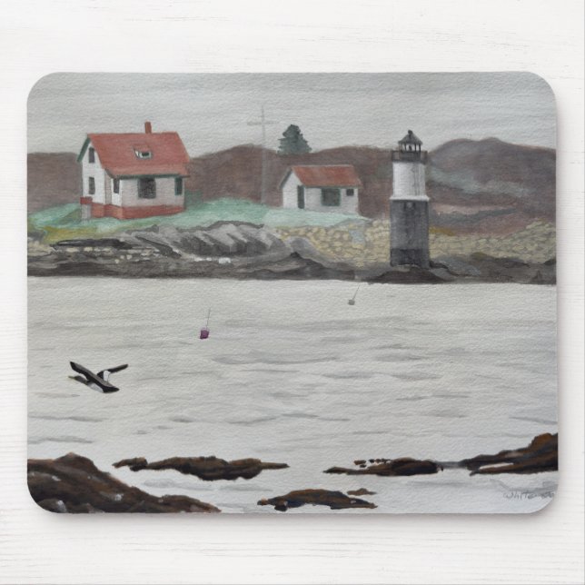 Tapis De Souris Ram Island, Maine (Devant)