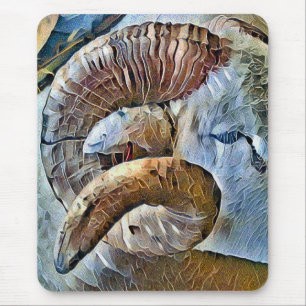 TAPIS DE SOURIS RAM SHEEP FARM ANIMAL