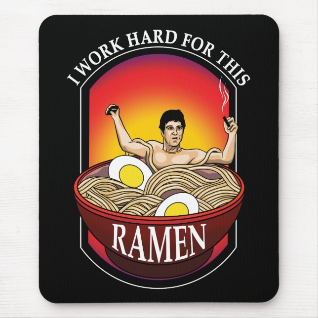 Tapis De Souris Ramen Lover Gangster (Devant)