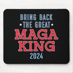 Tapis De Souris Ramener le grand roi Maga  Fun Ulta Maga Desi