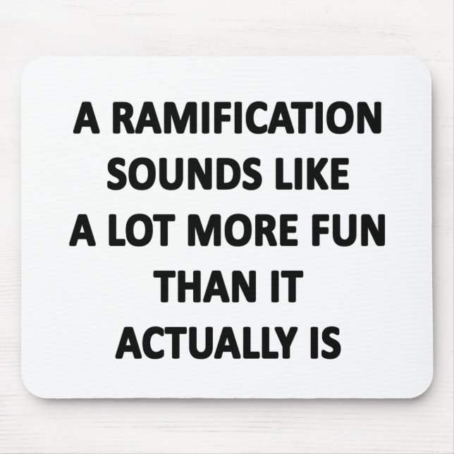 Tapis De Souris Ramification (Devant)