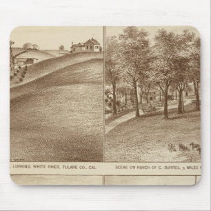 Tapis De Souris ranch Tulare Co, bureaux