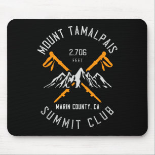 Tapis De Souris Randonnée Mont Tamalpais Comté de Marin Californie