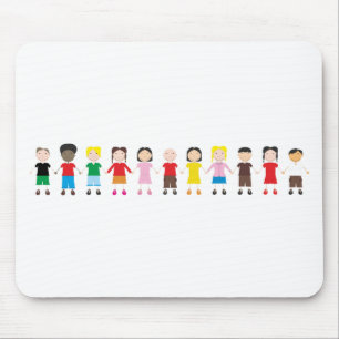 Tapis De Souris Rangée Enfants