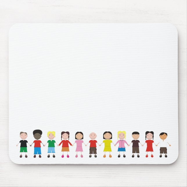 Tapis De Souris Rangée Enfants (Devant)