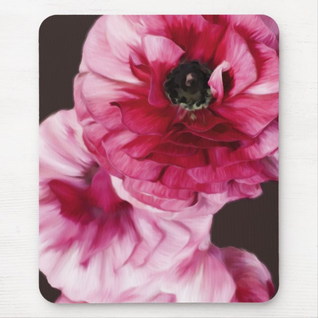 Tapis De Souris Ranunculus rouge (Devant)
