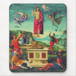 Tapis De Souris Raphael Résurrection de Jésus-Christ Art