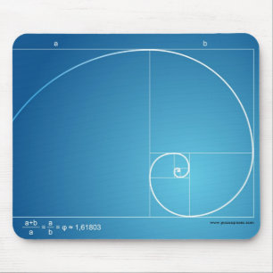 Tapis De Souris Rapport 2 de phi