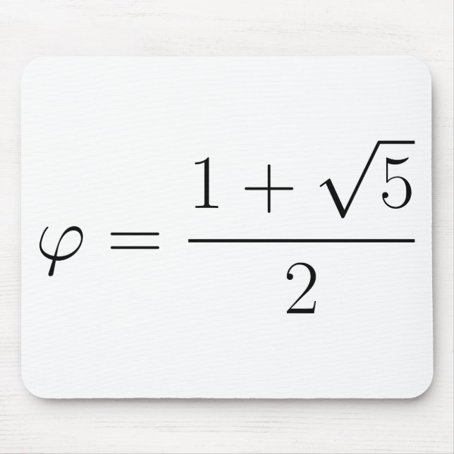 Tapis De Souris Rapport d'or (Devant)