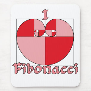 Tapis De Souris Rapport d'or d'amour