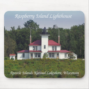 Tapis De Souris Raspberry Island Lighthouse mousepad