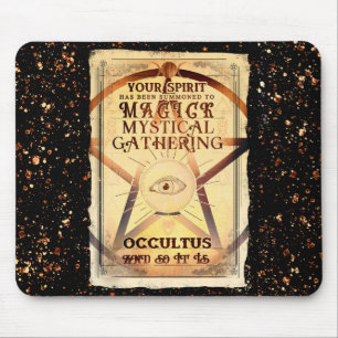 Tapis De Souris Rassemblement Mystique Magique Œil de Voyante