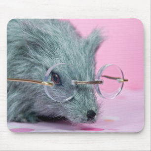 Tapis De Souris Rat Avec Verres