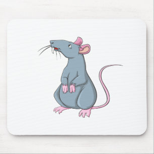Tapis De Souris Rat de bande dessinée