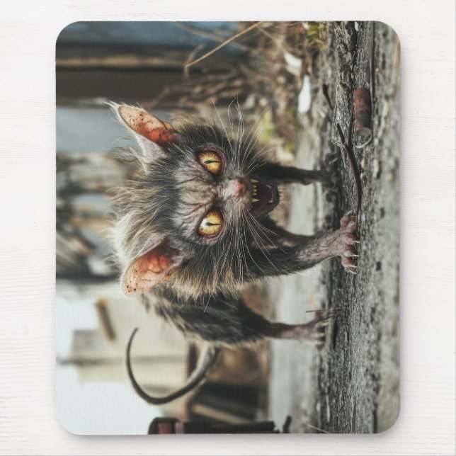 Tapis De Souris Rat monstrueux  (Devant)