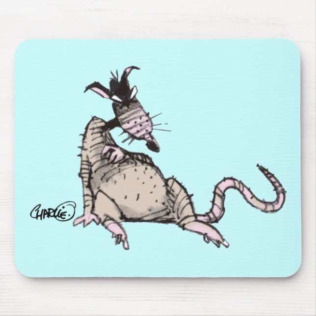 Tapis De Souris Rat Mousepad (Devant)