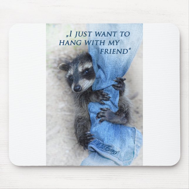 Tapis De Souris Raton laveur - Dépendre (Devant)