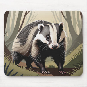 Tapis De Souris raton laveur, mignon, animal, pour enfants