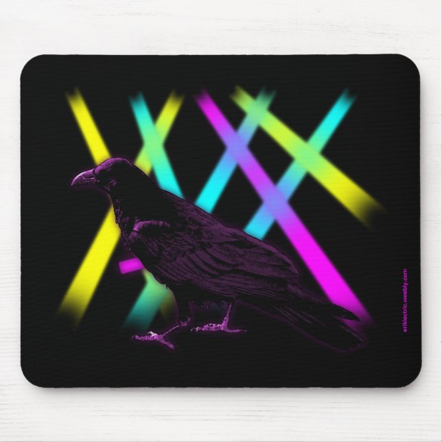 Tapis De Souris Rave-n - mousepad (Devant)