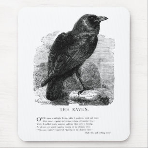 Tapis De Souris Raven par Edgar Allen Poe
