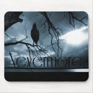 Tapis De Souris Raven - plus jamais rayons de soleil et bleu