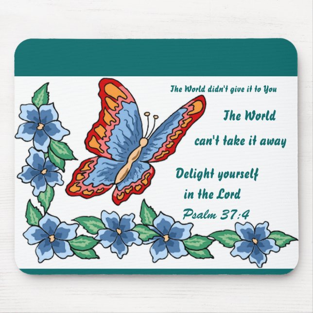 Tapis De Souris Ravissez-vous du Seigneur Mousepad. (Devant)