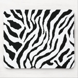 Tapis de souris rayé zèbre