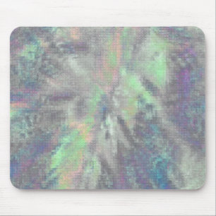 Tapis De Souris Rayons de couleur, abstrait numérique