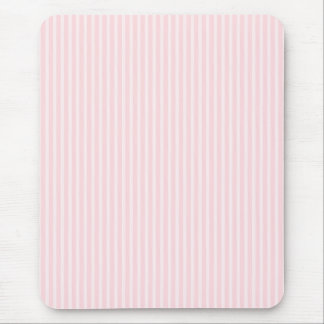 Tapis De Souris Rayures de sucrerie de rose en pastel