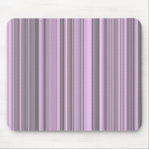 Tapis De Souris Rayures Gris Violet