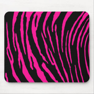 Tapis De Souris Rayures roses de tigre